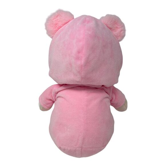 June Garden 12" Sweet Dolly Frida Stuffed Ultra Soft Baby Bear Doll Pink Outfit - Picture 15 of 16